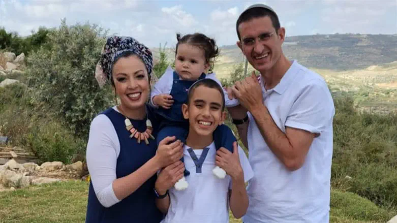 אריאל חן, אשתו וילדיו