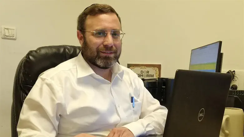 הרב צבי וידן מנהל האגף למניעת מחלות מיוחדות בדור ישרים