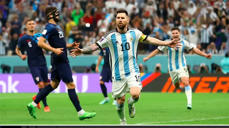 מסי חוגג מול קרואטיה הערב