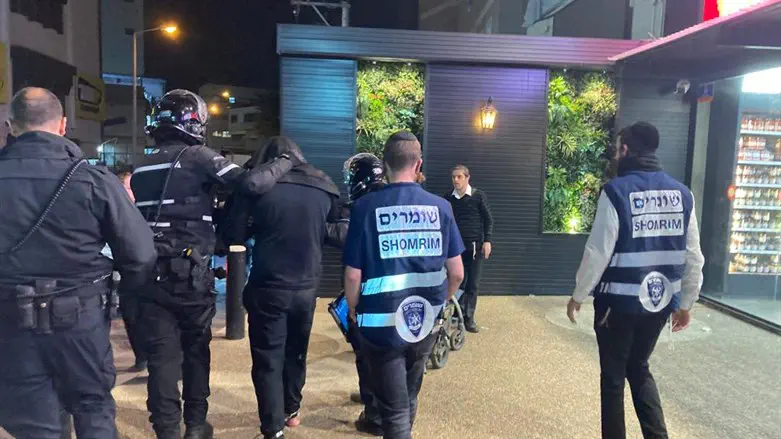 מעצר החשוד בבני ברק