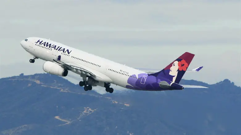 Самолёт авиакомпании Hawaiian Airlines