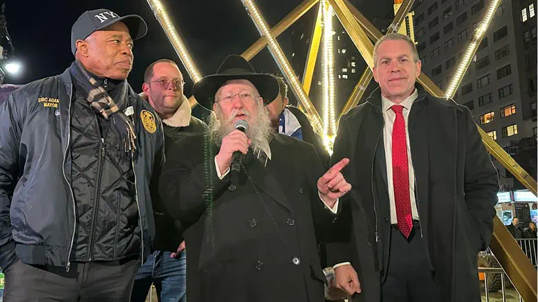 Ambassador Erdan and New York City Mayor Eric Adams