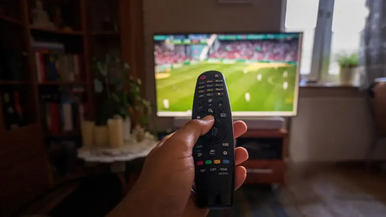 צפיה במונדיאל. אילוסטרציה