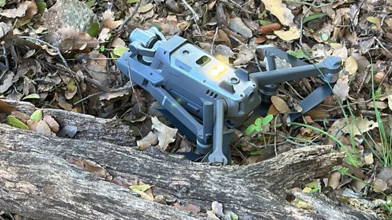 The downed drone
