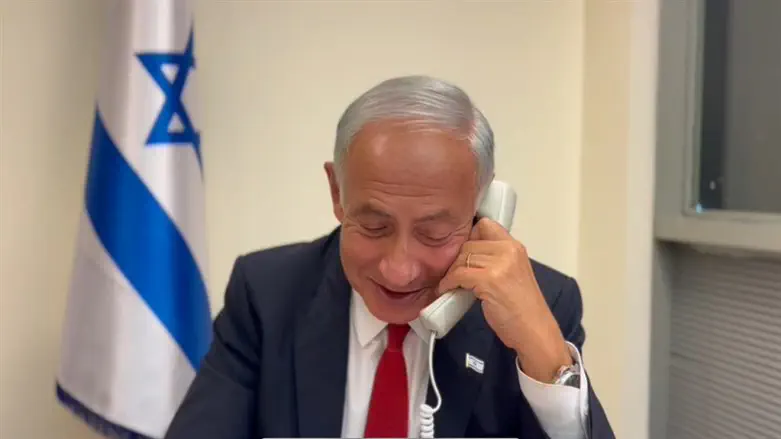 Биньямин Нетаньяху сообщает Ицхаку Герцогу хорошую новость