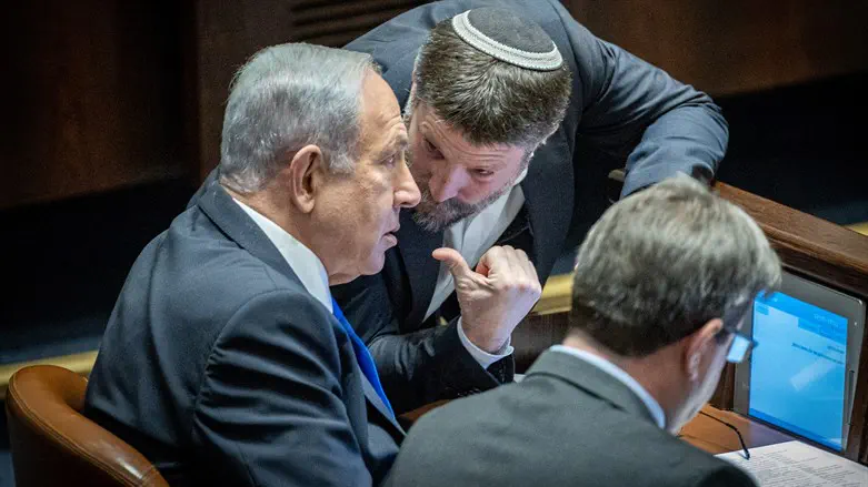 בצלאל סמוטריץ' ובנימין נתניהו