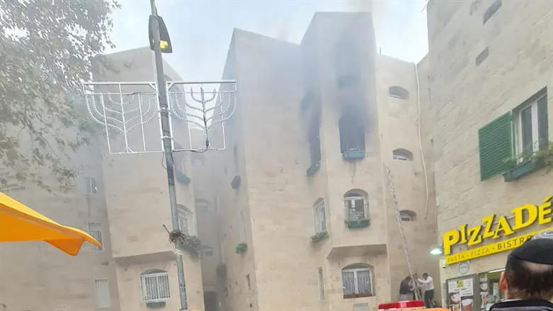 Fire in the Old City