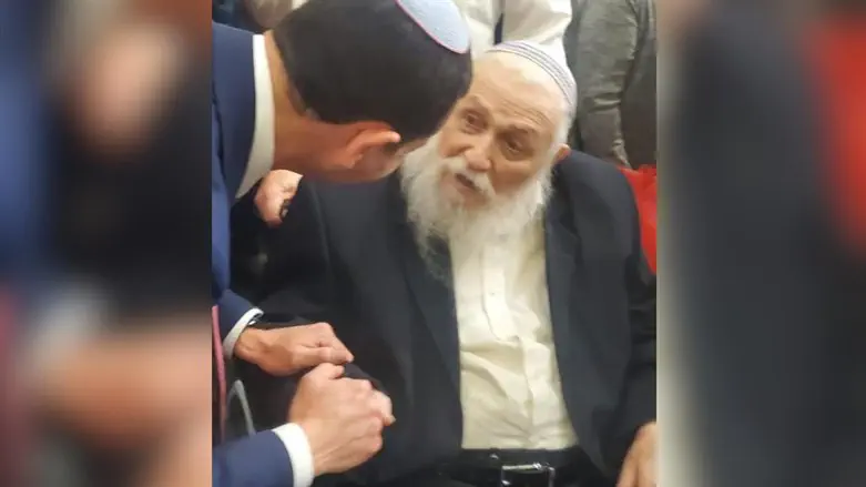Ohad Tal with Rabbi Chaim Druckman