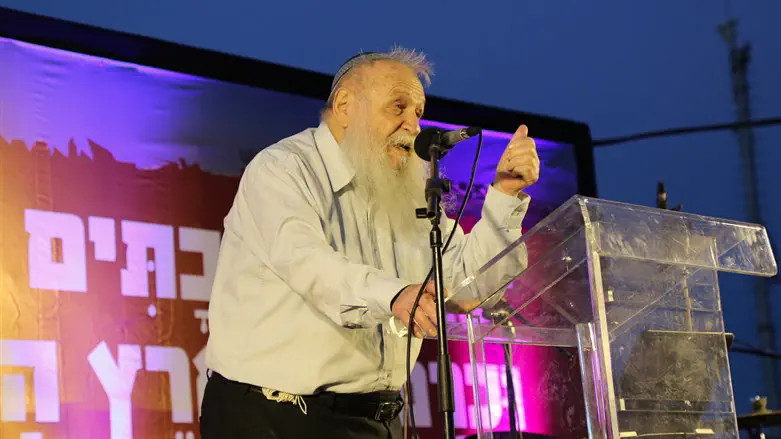 הרב חיים דרוקמן בנתיב האבות בשנת 2018