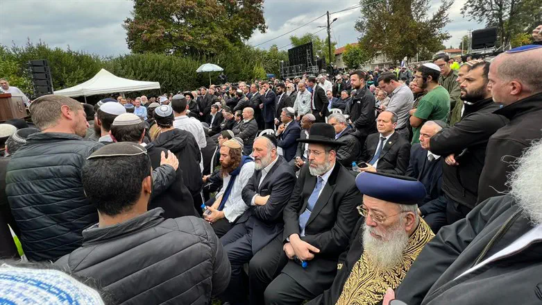 הלווית הרב חיים דרוקמן