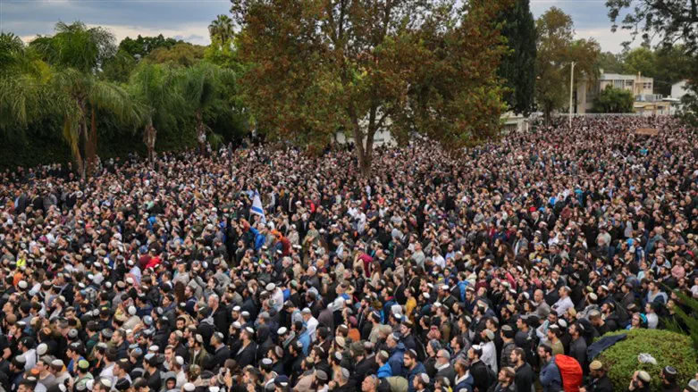 הלווית הרב דרוקמן