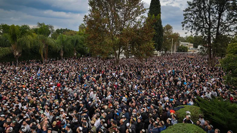 Rabbi Druckman's funeral