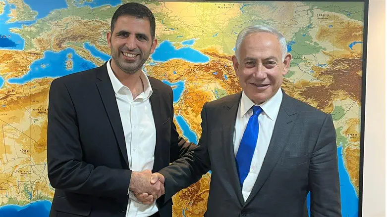 Shlomo Karhi and Benjamin Netanyahu