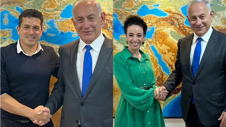 סילמן ושיקלי עם נתניהו במצודת זאב