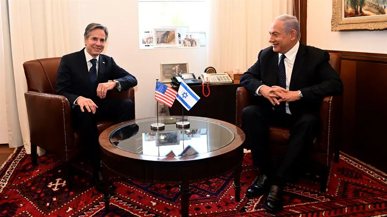 Netanyahu and Blinken meet in Jerusalem