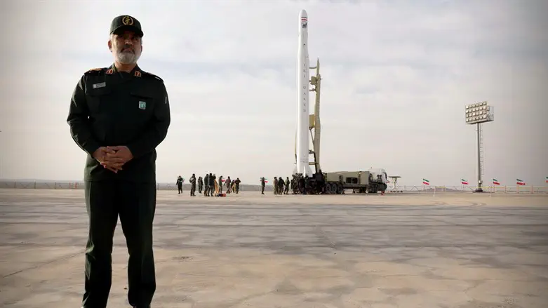 Amirali Hajizadeh, head of the aerospace division of the Revolutionary Guards