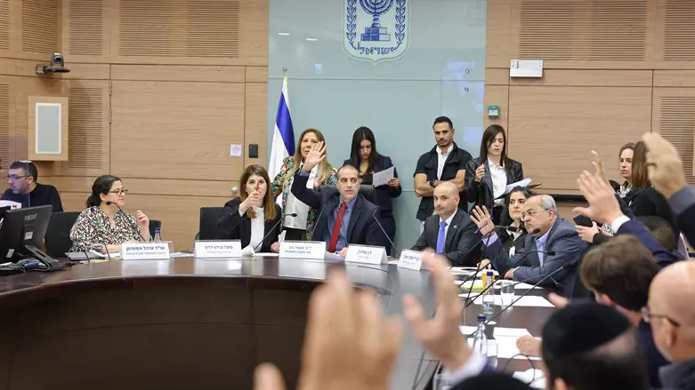 הוועדה המסדרת אישרה את הקמת ועדות הכנסת