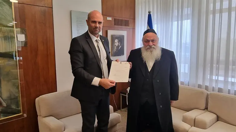 Ицхак Гольдкнопф и Амир Охана