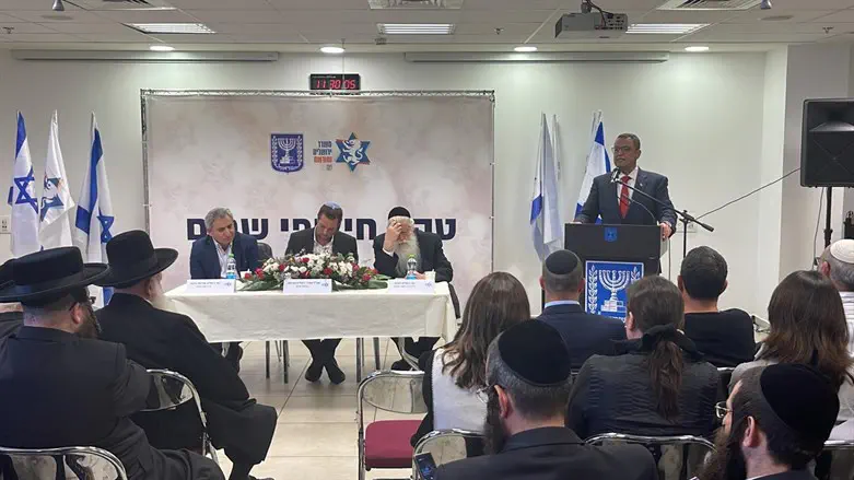 טקס חילופי השרים במשרד ירושלים ומסורת ישראל