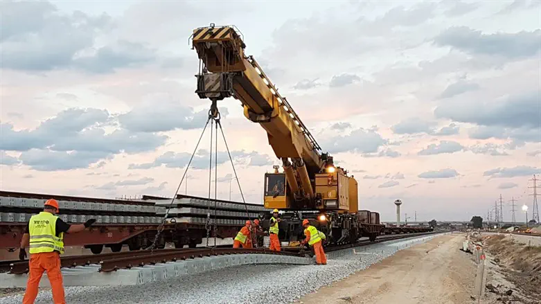 Infrastructure work on Israel Railways