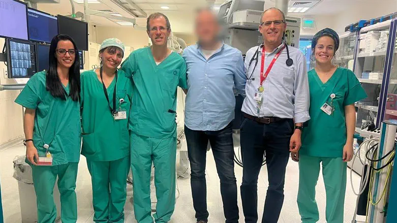 איש המודיעין שחייו ניצלו עם צוות בית החולים