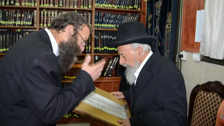 הרב שמעון בעדני וברוך מרזל
