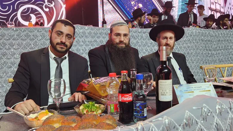 הרב ויסינגר והרב ערקי בהילולת כסא רחמים