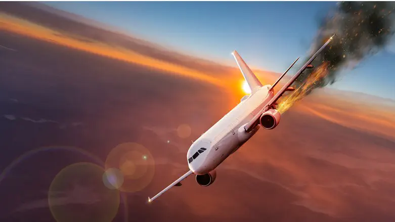 Авиакатастрофа. Иллюстрация