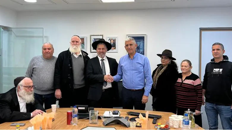 הרב שמעון מלכה נבחר לראש המועצה הדתית בחצור