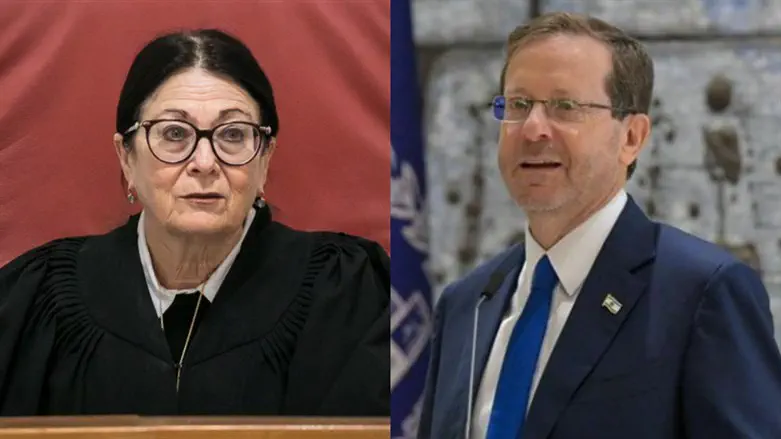 אסתר חיות ויצחק הרצוג