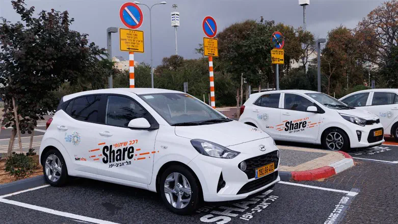 שירות הרכב השיתופי "שלמה סיקסט Share"