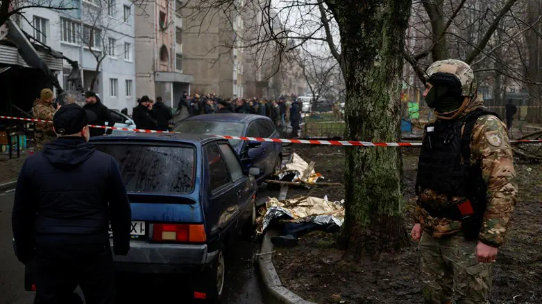 На месте крушения вертолёта в Броварах