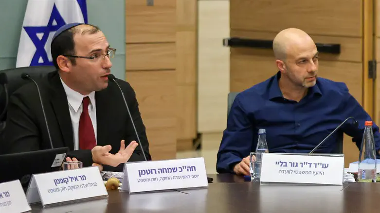 ח"כ רוטמן ועו"ד גור בליי