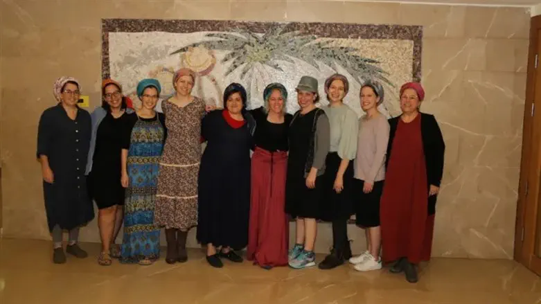 חלק מהנבחנות במבחני המשרד לשירותי דת
