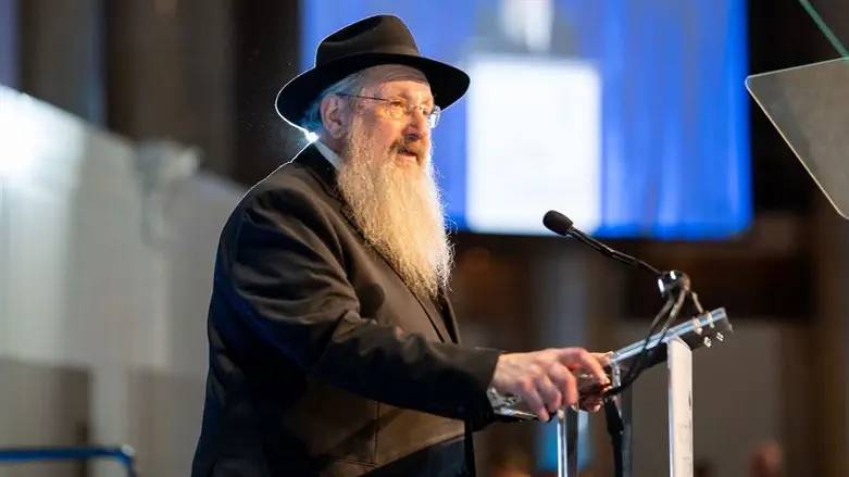 הרב שלום דוכמן באירוע