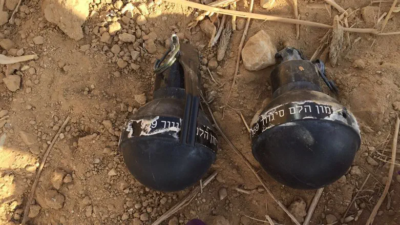 Stun grenades (illustrative)