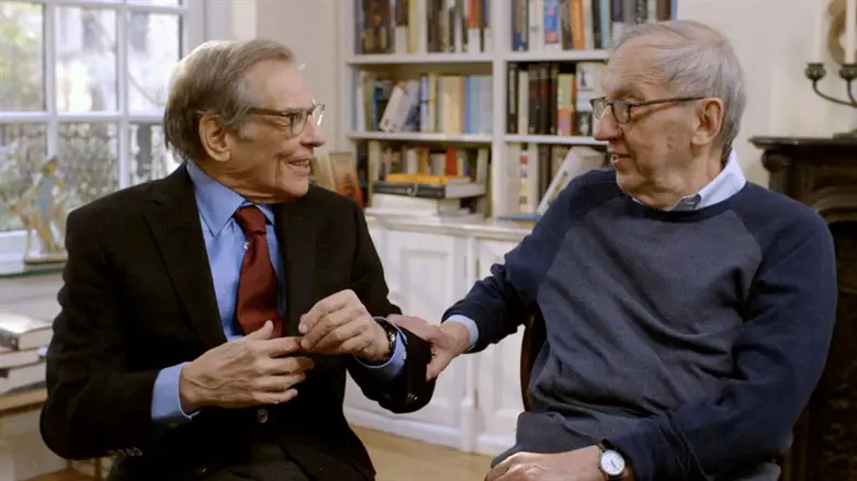 Robert Caro and his longtime editor Bob Gottlieb