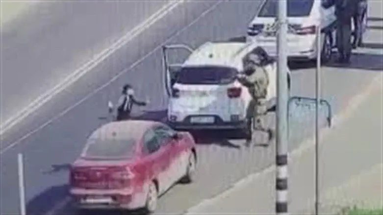 Момент нейтрализации террориста