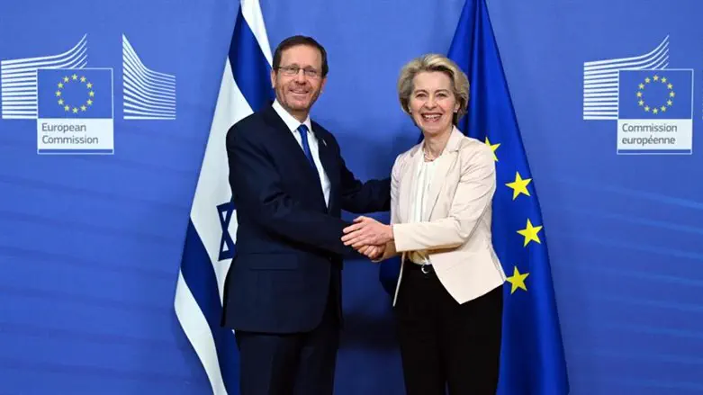 Presidents Herzog and Von De Leyen
