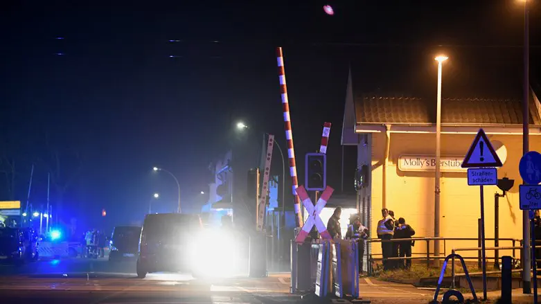 Entrance to train station