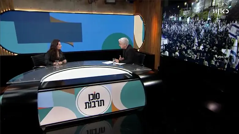 מירי מסיקה ב"סוכן תרבות עם קובי מידן"