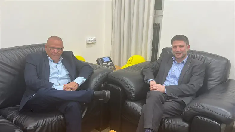 בצלאל סמוטריץ' וארנון בר דוד