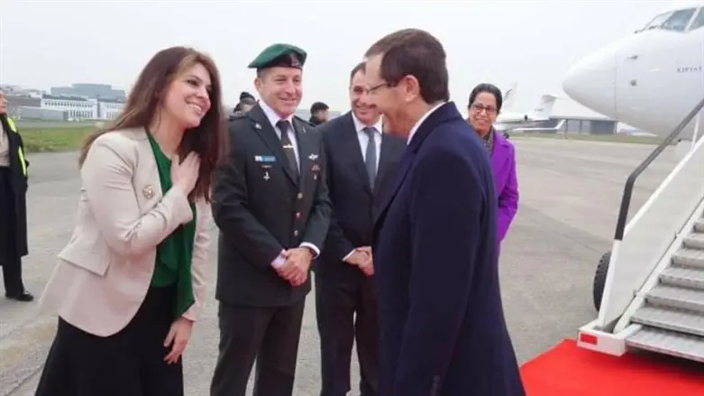 יצחק הרצוג והדסה אייזנשטרק