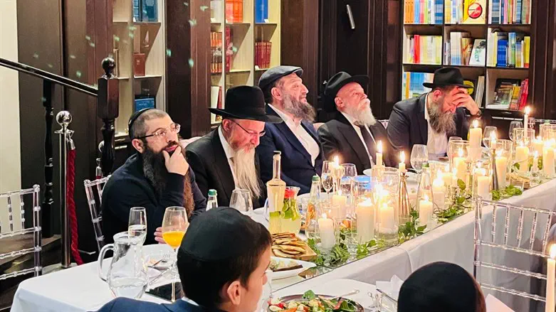 חגיגת יובל שנים לרב ברוך גורין, יו"ר הקהילה במוסקבה