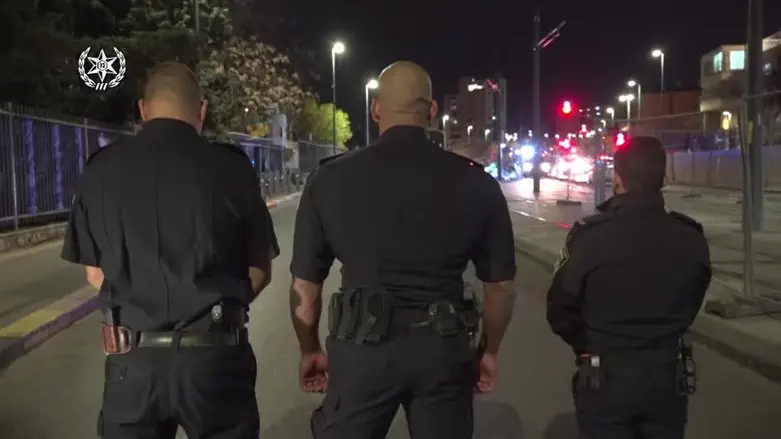 The police officers who neutralized the terrorist