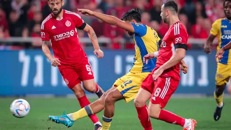 מכבי מול הפועל הערב