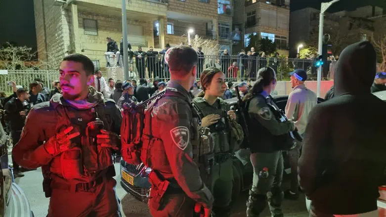 זירת הפיגוע בירושלים
