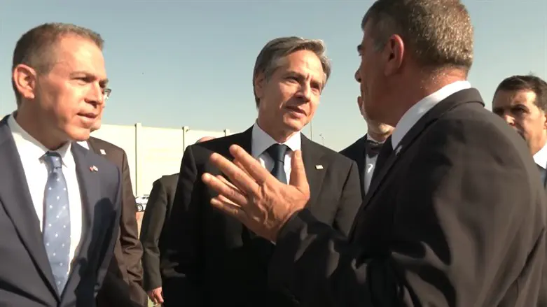 Antony Blinken arrives in Israel