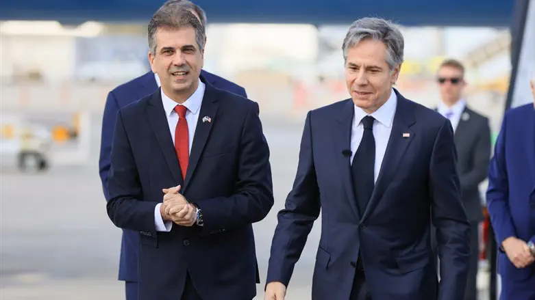 FM Eli Cohen and Secretary of State Antony Blinken