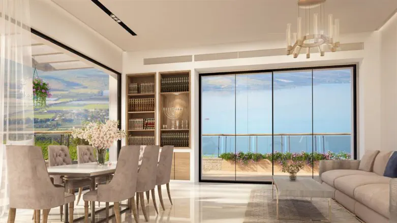 The house in Tiberias